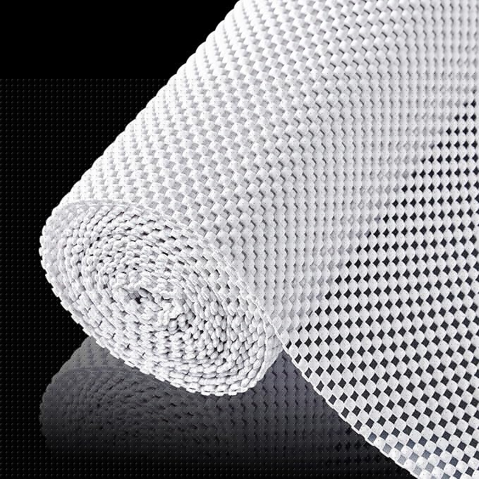 Shelf Liner for Kitchen Cabinet, Drawer Liners Non Slip Non Adhesive Thick Mat by ALIUNI