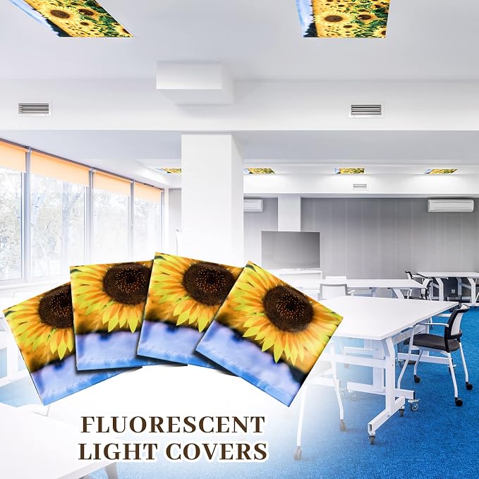 Patelai 8 Pack Fluorescent Light Covers - Image 5