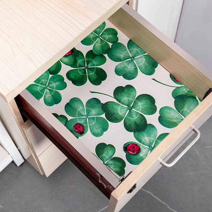 2 Rolls 12" W x 120" L Floral Drawer and Shelf Liner - Image 6