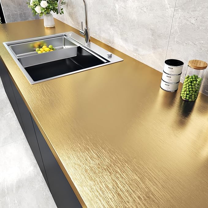 WESTICK Gold Stainless Steel Contact Paper by WESTICK