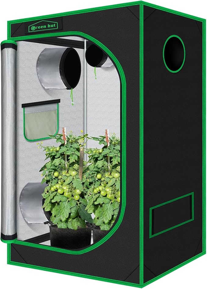24"x36"x60"Grow Tent for Plants Mylar Hydroponic Grow Tents Indoor Grow Room by GreenHut