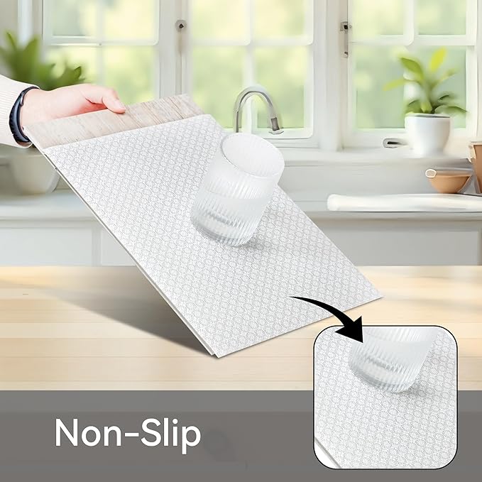 FIFTY FEET 12"x120" Non-Adhesive Shelf Liner - Image 2
