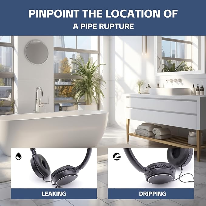 Water Leak Detection, Water Sensor Alarm Leak Detector - Image 6