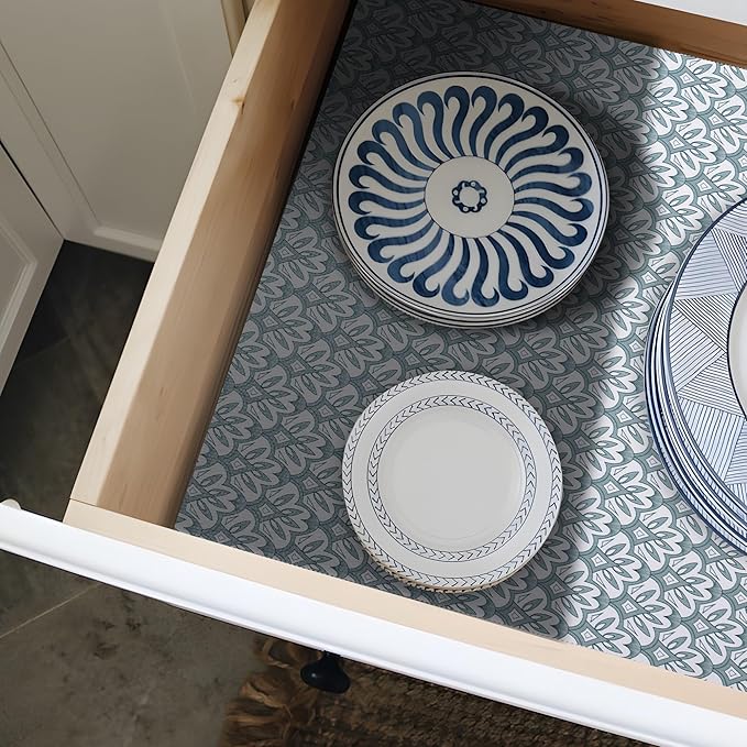 12" W x 240" L Floral Drawer and Shelf Liner - Image 8