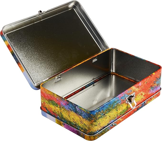 DAHO Metal Storage Box with Hinge - Image 4