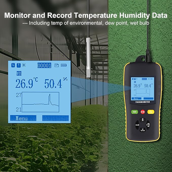 Tzone Temperature Humidity Data Logger USB Temp Recorder - Image 4