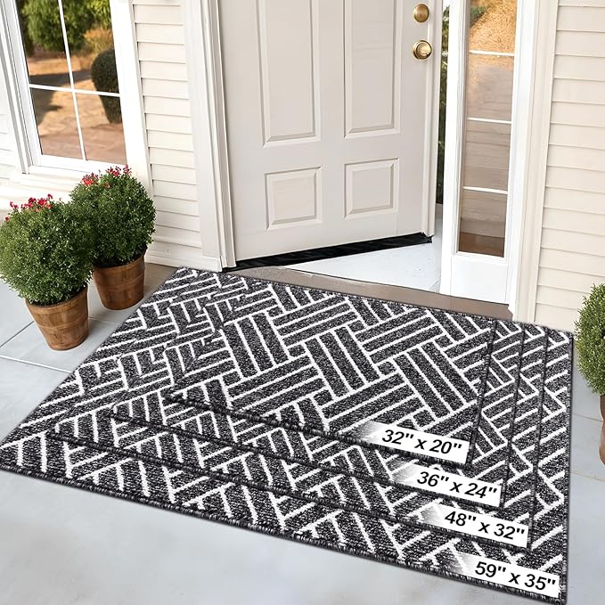 OLANLY Indoor Door Mat, 48x32 Inch, Dirt Resistant and Absorbent, Non-Slip - Image 7