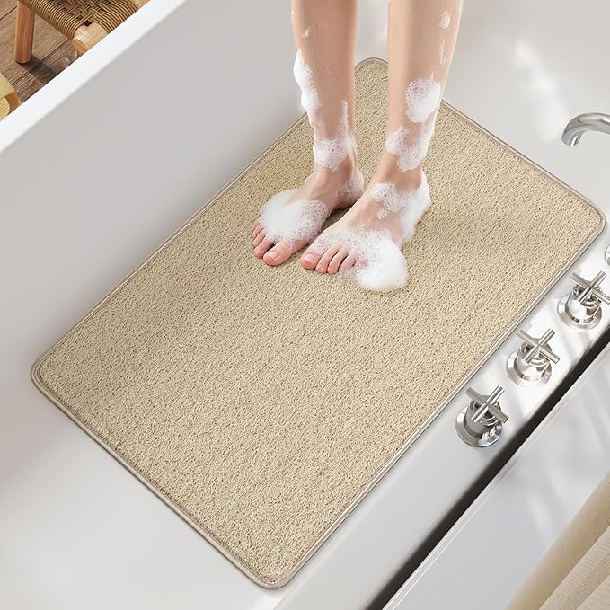 Non Slip Shower Mat Bathtub Mat 16x24 Inch, Quick Dry Bath Mat - Image 2