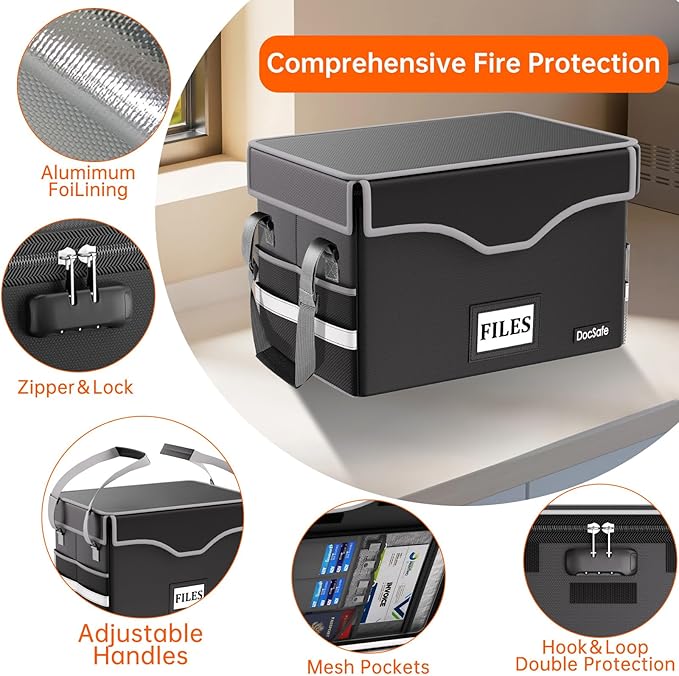DocSafe 5200°F Fireproof Document Box - Image 4