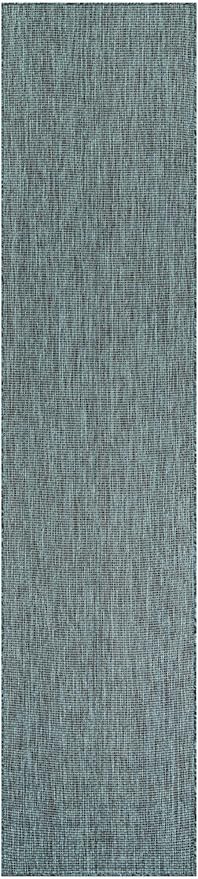 Unique Loom Outdoor Solid Collection Area Rug - Image 3