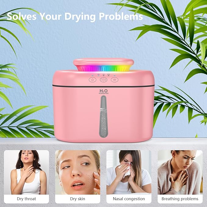 SZO Humidifiers for Bedroom, 2.5L Capacity, Auto Shut-Off, 16 dB Quiet - Image 8