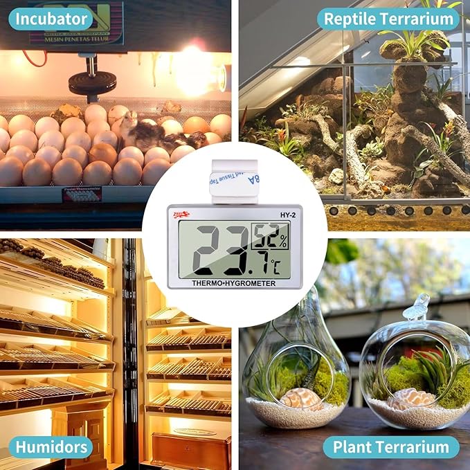 Digital Reptile Thermometer Hygrometer - Image 6