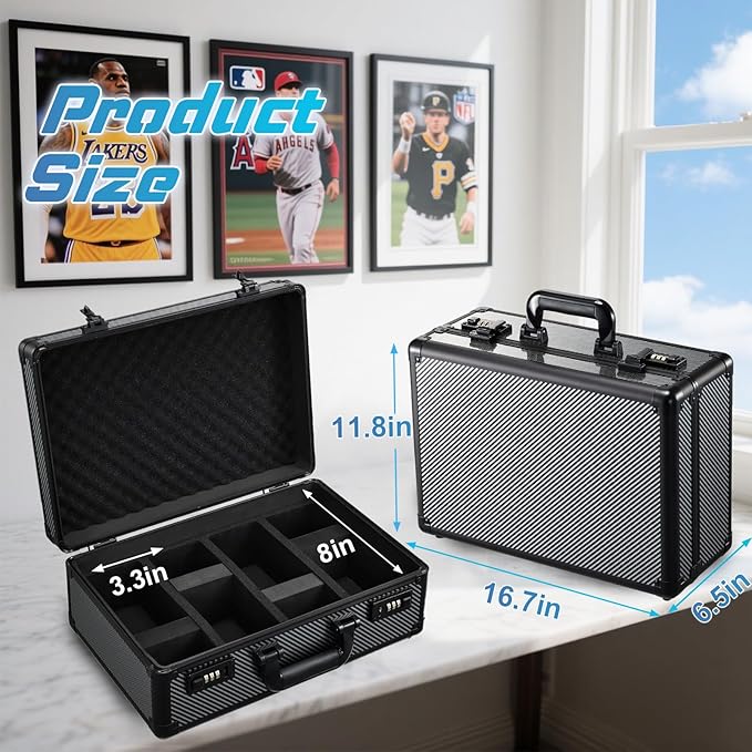 Large Graded Card Storage Box 4-Row - Image 4