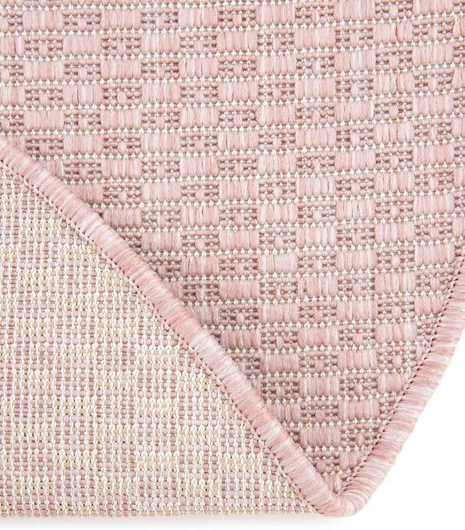 Unique Loom Collection Casual Transitional Solid Heathered Indoor/Outdoor - Image 8