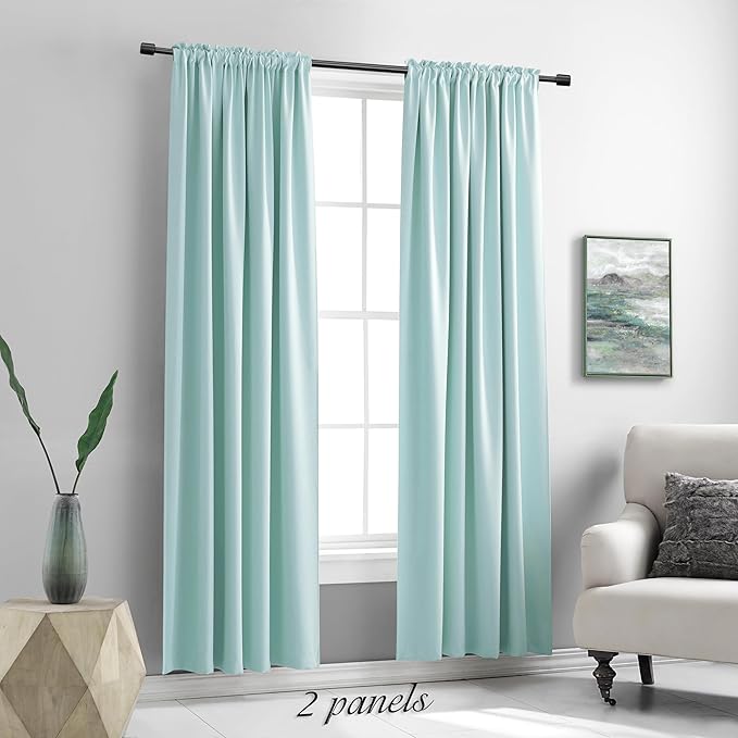 DONREN 2 Panels Blackout Curtain Panels - Image 5