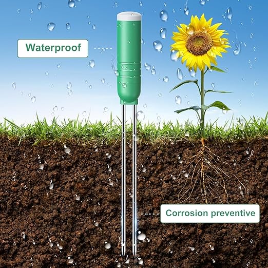 2-Pack Soil Moisture Sensor Probes, Soil Humidity Tester - Image 2