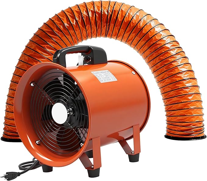 dreamdragon Upgraded 10-Inch Utility Blower Fan, Portable Industrial Exhaust Fan by Unknown