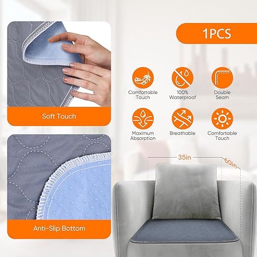 Waterproof Chair Pads for Incontinence - Image 4