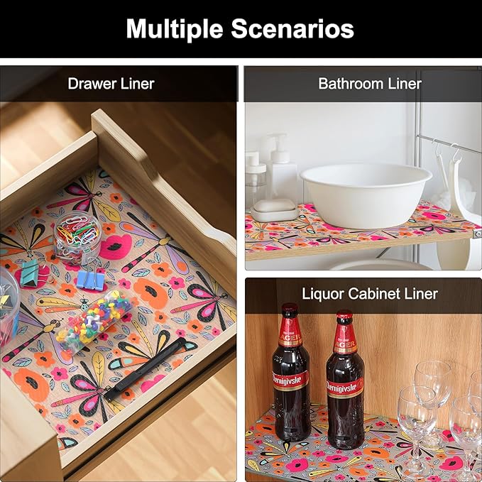 Cooyes Shelf Liner – Non-Slip Cabinet & Drawer Liner - Image 7