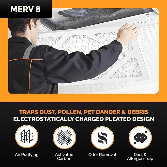 Tiger Tough 24x24x2 Air Filter MERV 8 MPR 600-800, High-Performance Pleated - Image 5