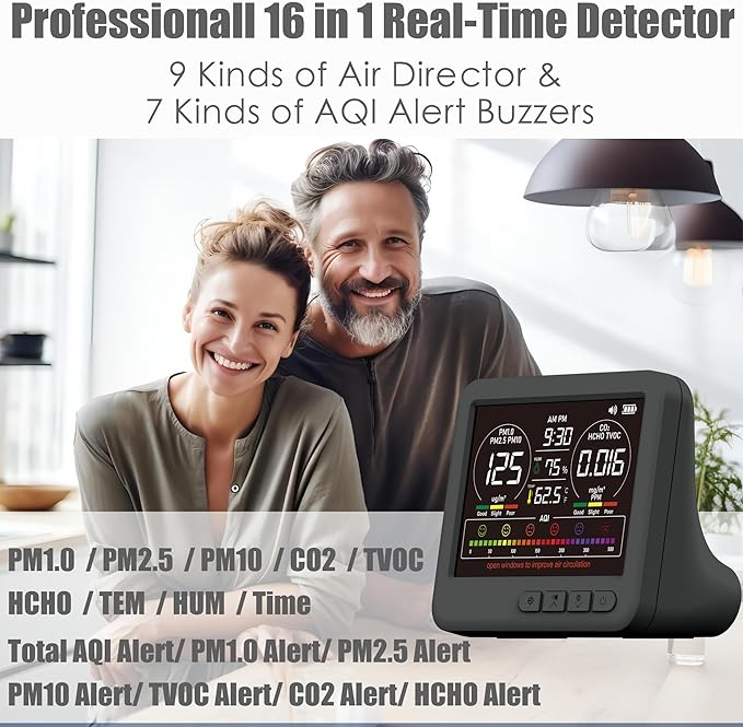 Professional Indoor Air Quality Monitor - Image 2