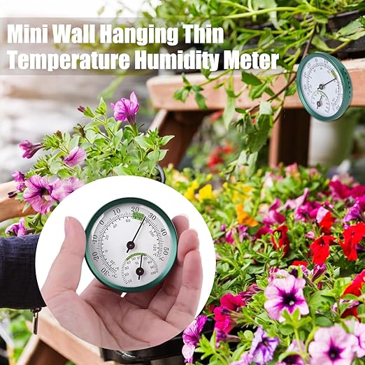 Mini Indoor Thermometer Hygrometer, 2 in 1 Temperature Humidity Meter No - Image 3