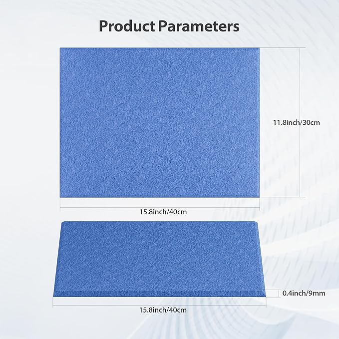 12 Pack Acoustic Panels Self Adhesive Sound Proof Foam, High Density Sound - Image 6