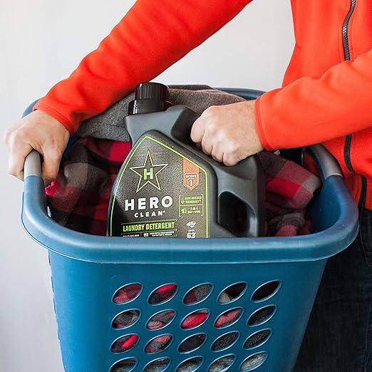 Hero Clean Liquid Laundry Detergent, Scent 1, 50-Fluid Ounce - Image 4