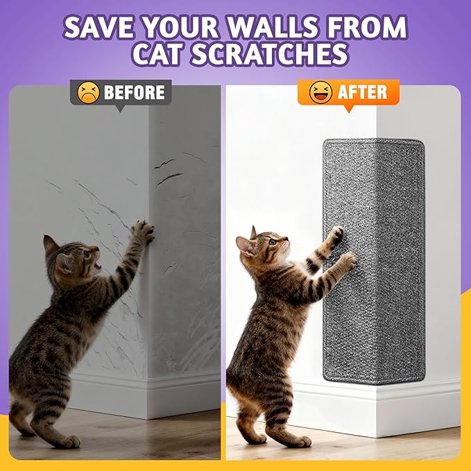 Wall Corner Cat Scratcher | Cat Scratcher Wall Mounted - Image 3