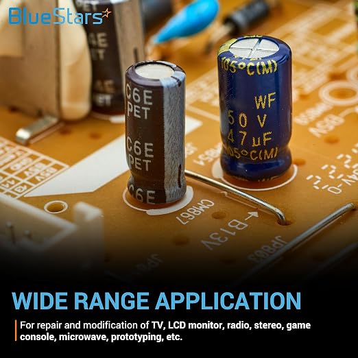 BlueStars 15-Value Metallized Polypropylene Film DC CBB22 Capacitor 400V/0.01uF - Image 5