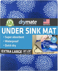 Drymate Premium XL Under Sink Mat, Waterproof Cabinet Protection Mats by Drymate