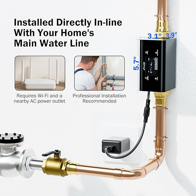 Frizzlife LP365 Smart Water Monitor and Automatic Shutoff - Image 5