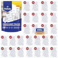 Wallaby 5 gram Food Safe Pure White Silica Gel Desiccant Dehumidifier Packs by WallabyGoods