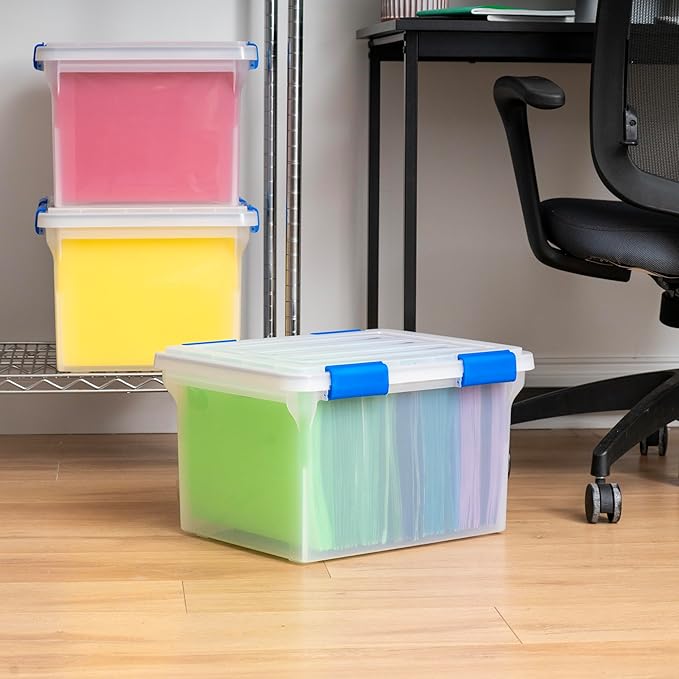 IRIS USA File Box, WeatherPro File Organizer - Image 5