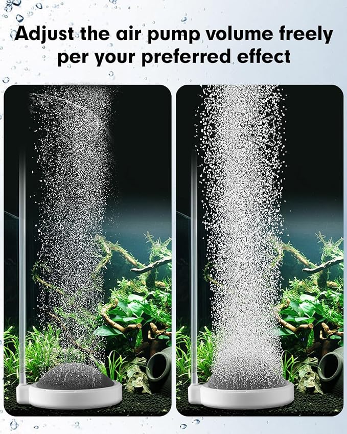 Air Stone for Aquarium Fish Tank Bubbler, 2 Inch Small Nano Air Bubble Stone - Image 3