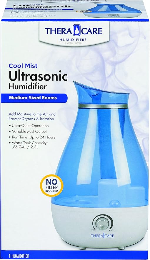 Thera|Care Cool Mist Ultrasonic Humidifier | - Image 3