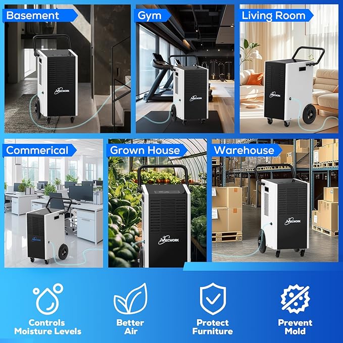 170 Pints Commercial Dehumidifier - Image 6