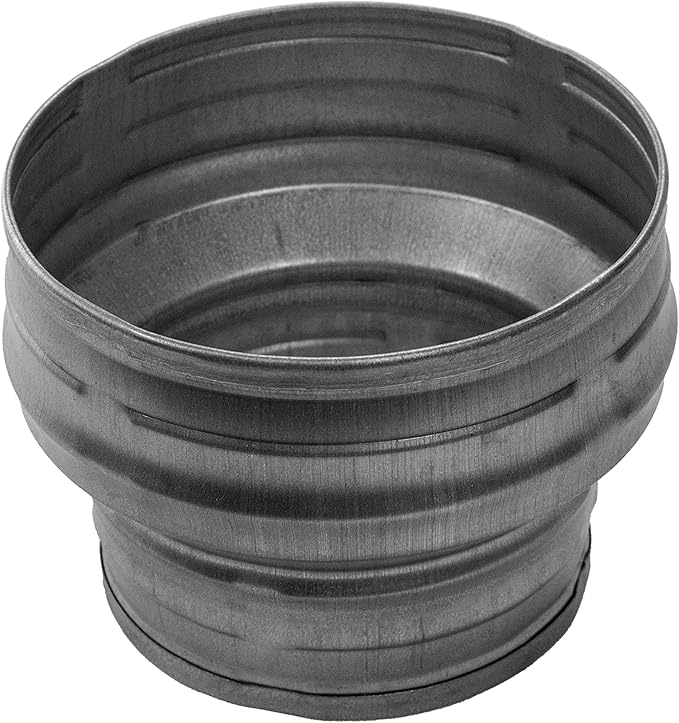 Vent Systems 5" inch to 4" inch Duct Reducer Adapter Connector Fitting Pipe - Image 6