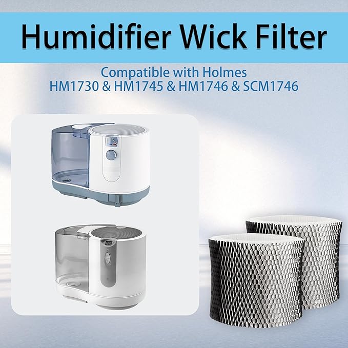 4 Pack HWF64 BWF64 Replacement Humidifier Wick Filter B | Compatible - Image 2