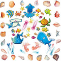 18Pack Bathtub Non Slip Stickers, Guppy Grips Bath Stickers by Unknown