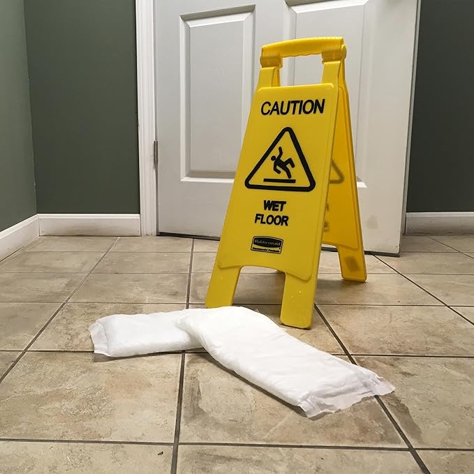 Quick Dam WUM-200 Super Absorbent Mats – 200-Pack – Absorbs 1.5 Quarts per Mat - Image 6