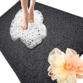 Shower Mats Non Slip for Elderly, 24x47’’Extra Lager Loofah Bath Mats for Shower by NQWei