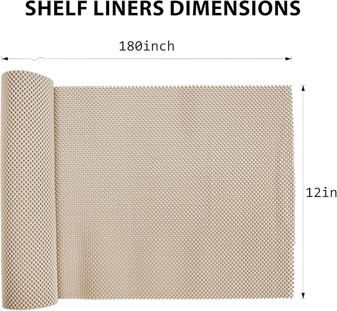Shelf Liners for Cabinets-Drawer Liner Cabinet Liners for Shelves Kitchen - Image 5