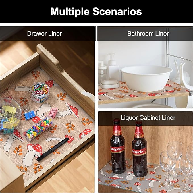 Cooyes Shelf Liner – Non-Slip Cabinet & Drawer Liner - Image 7