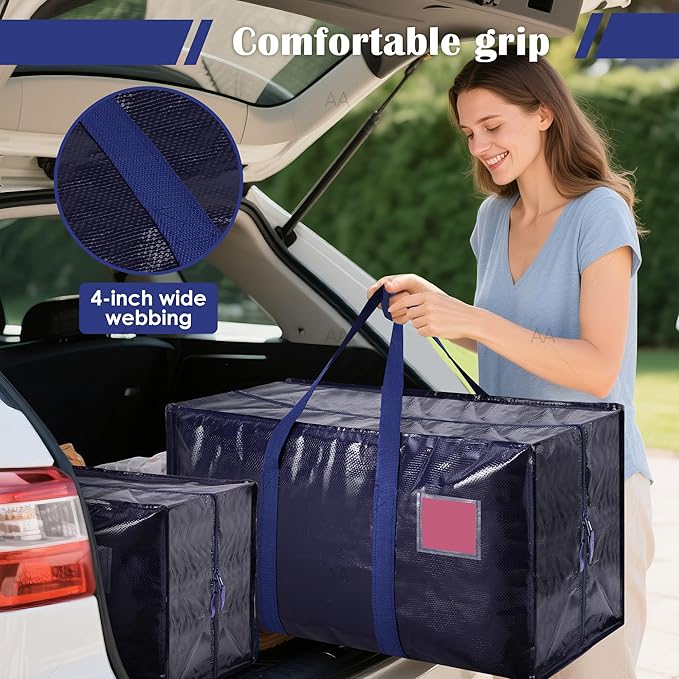 6 Pack Extra Large Heavy Duty Moving Bags - Image 6