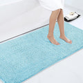 Smiry Luxury Chenille Bathroom Rugs 70x24, Extra Soft and Absorbent Shaggy Bath by Smiry