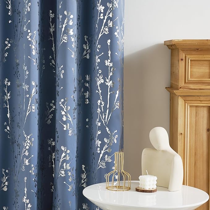 NICETOWN 100% Blackout Curtains 96 inches Long - Image 4
