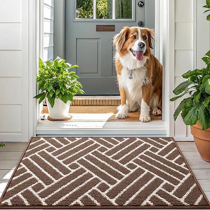 OLANLY Indoor Door Mat, 48x32 Inch, Dirt Resistant and Absorbent, Non-Slip - Image 6