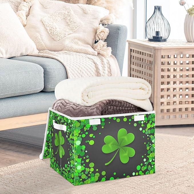 xigua St. Patrick's Day Storage Bins - Image 5