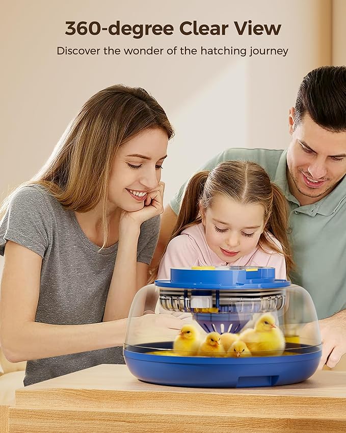 18 Incubators for Hatching Eggs, Automatic Egg Turning and Humidity Control - Image 9
